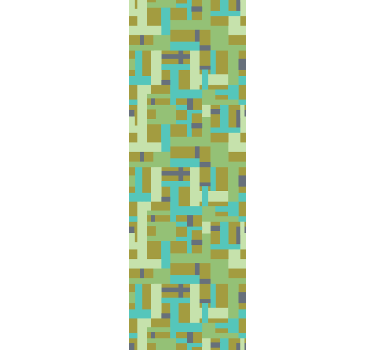 Papel mural geométrico diseño de patrón abstracto - TenVinilo