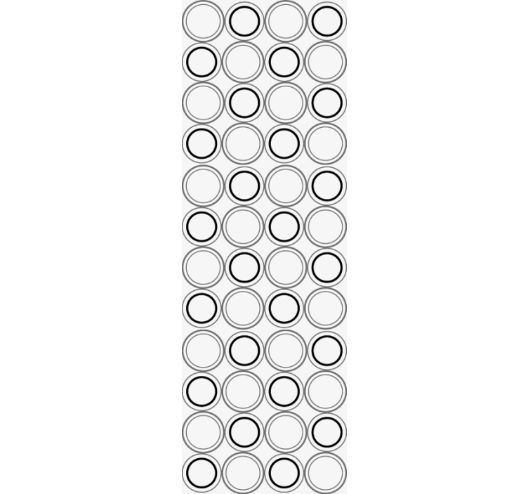 Papel mural topos patrón concatenado - TenVinilo