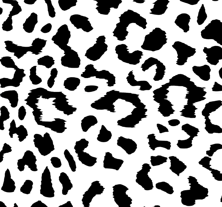 Papel pintado leopardos Leopardo simple animal print - TenVinilo