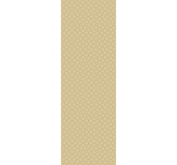 Papel mural geométrico patrón de líneas que se cruzan - TenVinilo