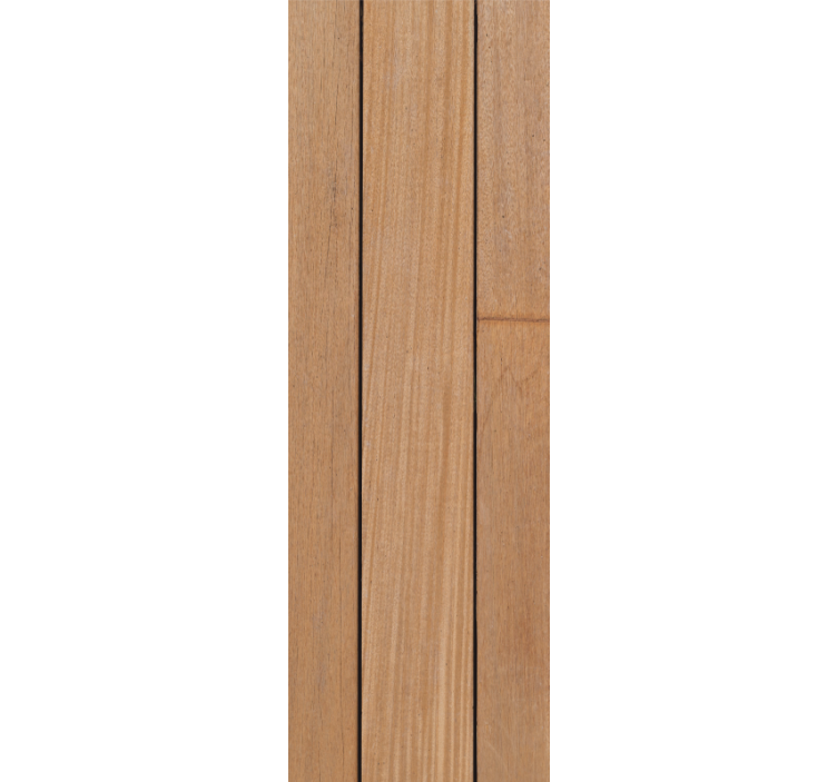 Papel mural madera tablones marrones sencillos - TenVinilo