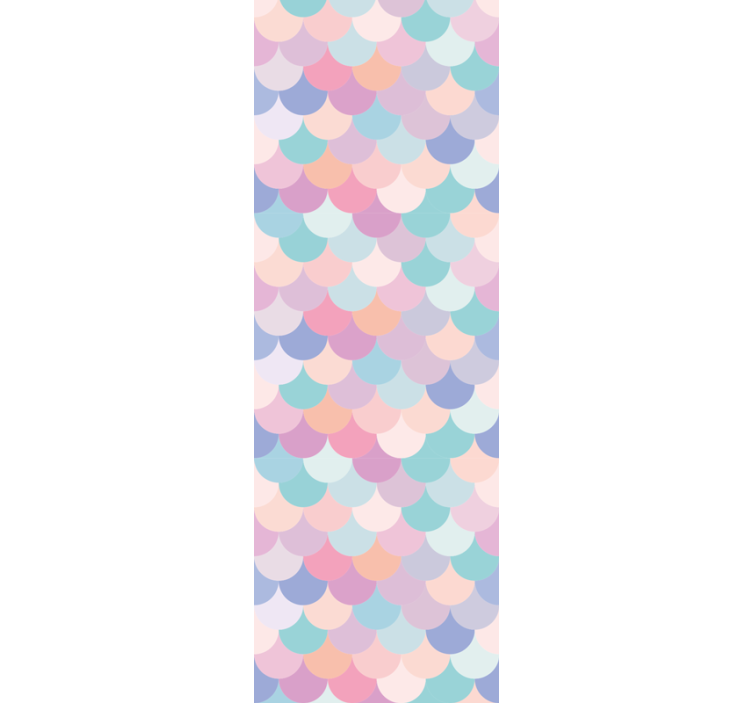 Papel mural animales escalas con tonos suaves - TenVinilo