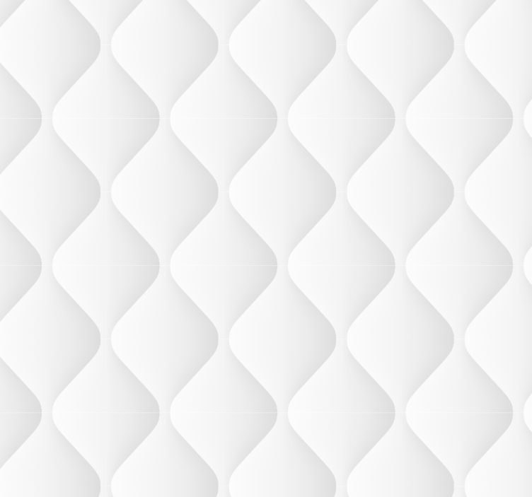 Papel mural dormitorio efecto acolchado - TenVinilo