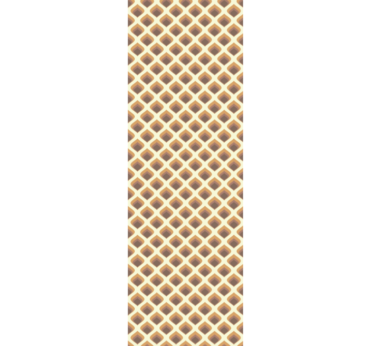 Papel decorativo de los 70s pétalos - TenVinilo