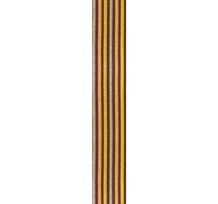 Papel pared de rayas verticales tela a rayas tonos tierra - TenVinilo