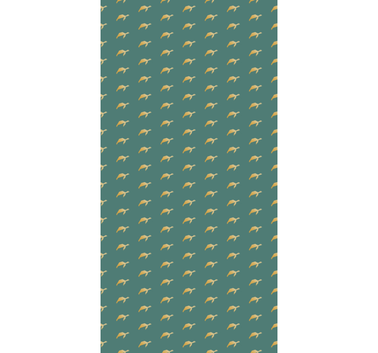 Papel mural animal patrón de tortugas pequeñas - TenVinilo