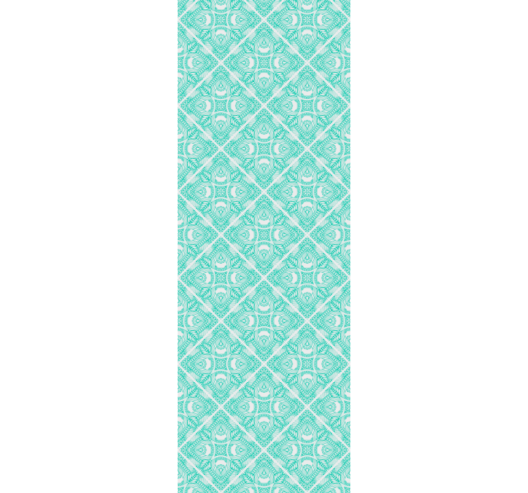 Papel mural ornamental diseño de patrón intrincado - TenVinilo