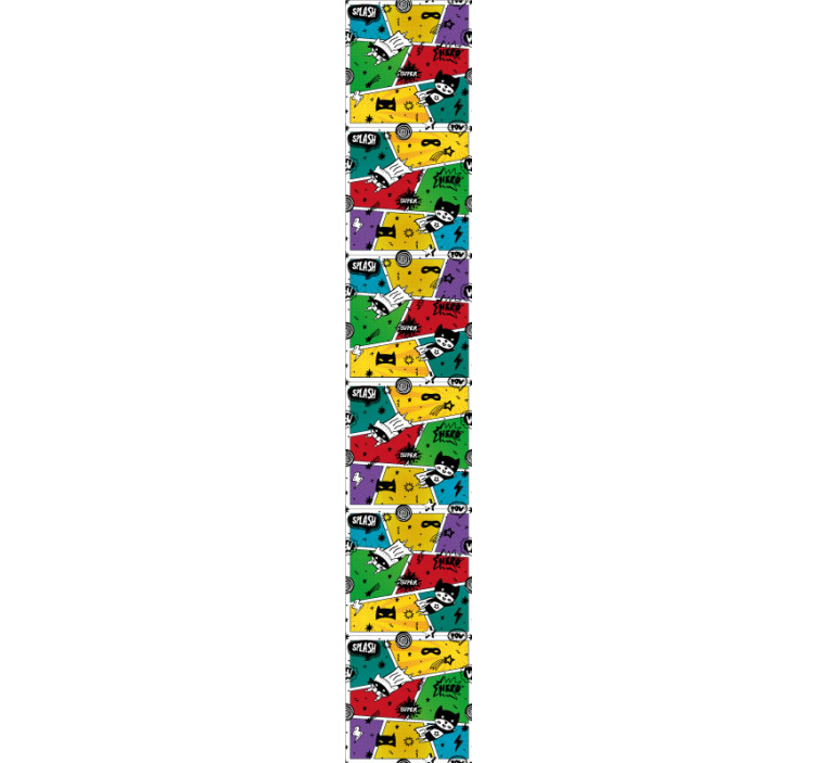 Papel mural infantil personajes de dibujos animados - TenVinilo