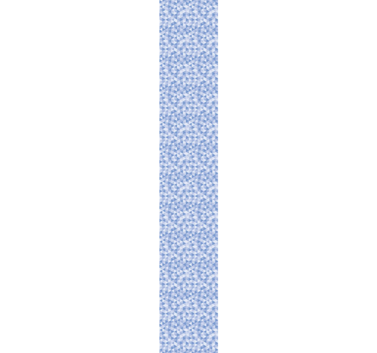 Papel pintado 3D azul triángulos y cuadrados - TenVinilo