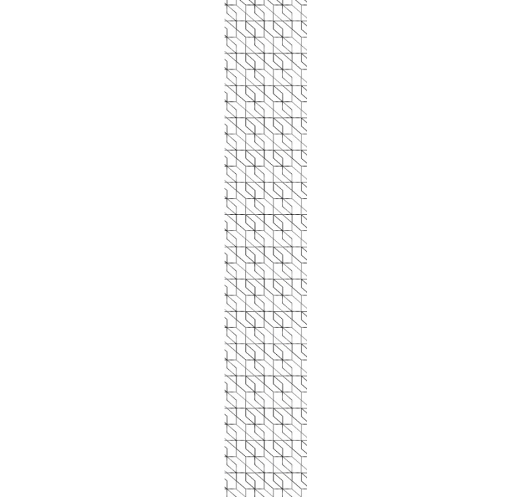 Papel mural living comedor disposición de líneas elegante - TenVinilo