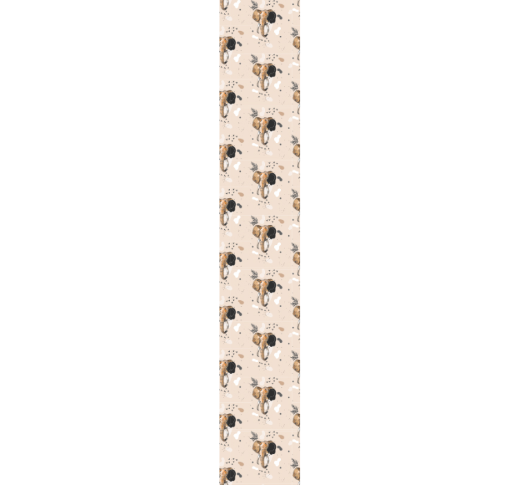 Papel mural elefantes patrón con motivo de elefante - TenVinilo