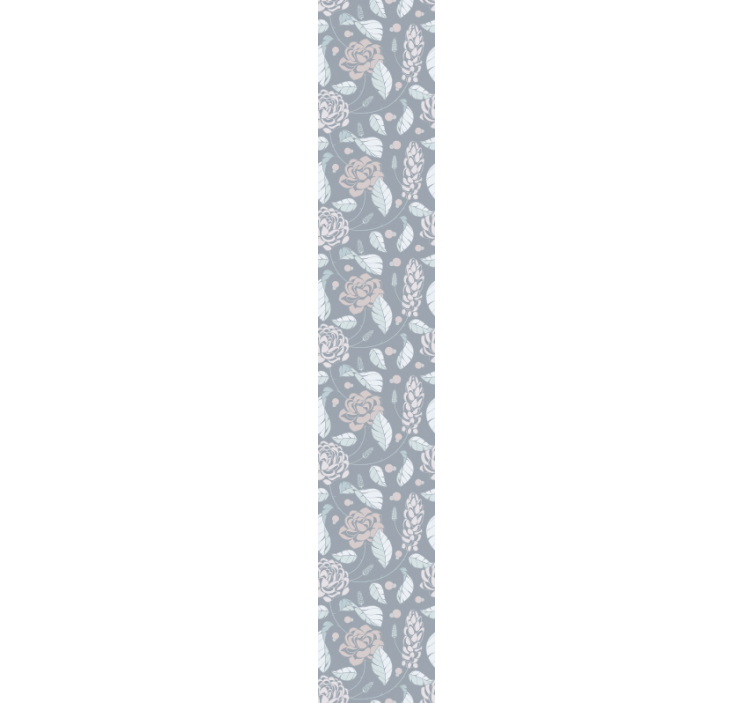 Papel pintado floral flores botánicas - TenVinilo