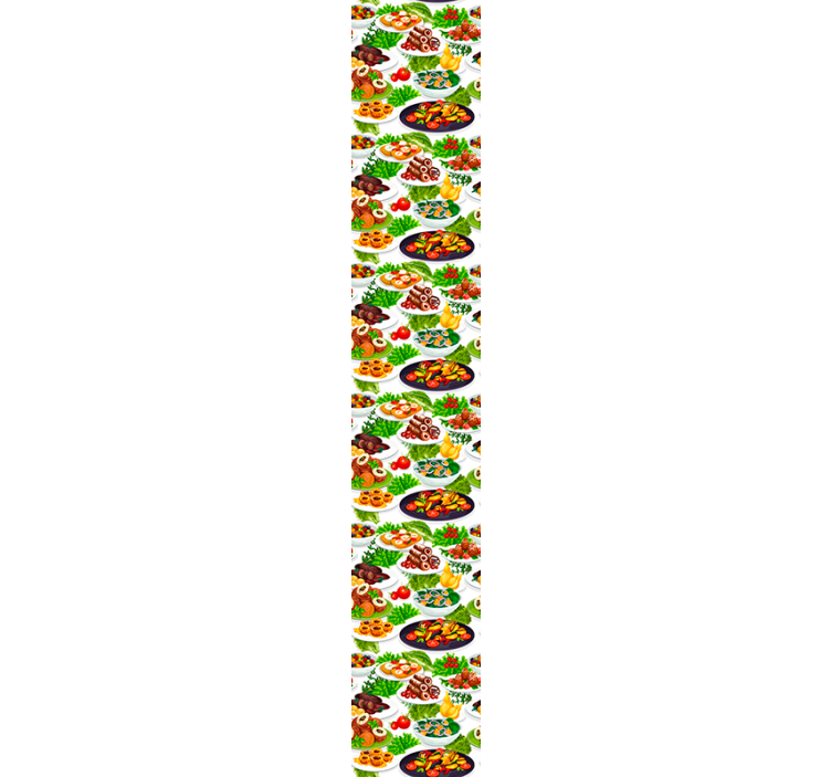 Papel mural cocina delicias culinarias - TenVinilo
