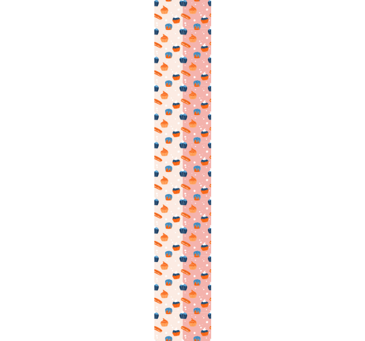 Papel mural cocina motivo de dulces - TenVinilo