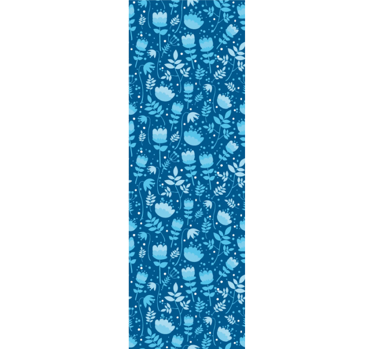 Papel mural floral diseño de patrón floral - TenVinilo