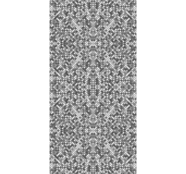 Papel mural geométrico ilusión de espina de pescado - TenVinilo