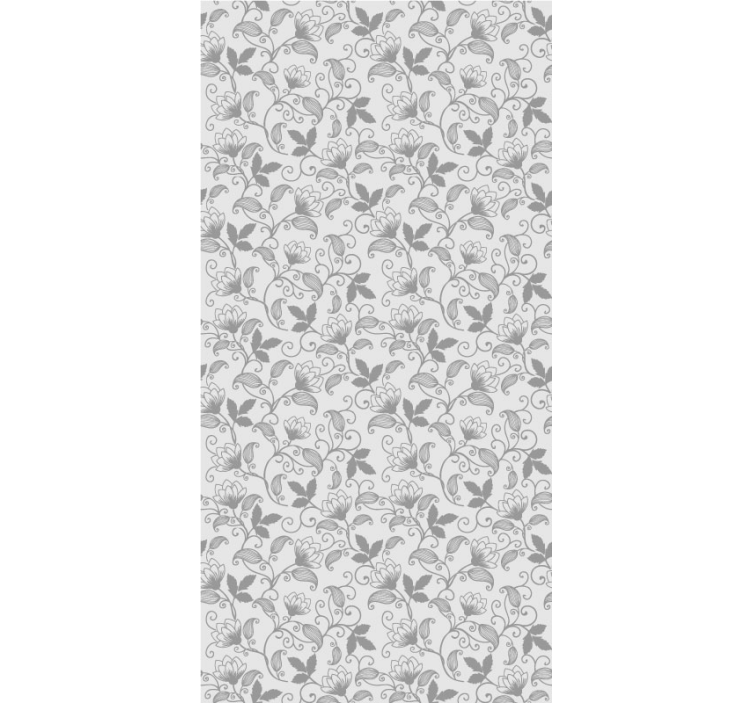 Papel mural floral elegante estampado floral - TenVinilo