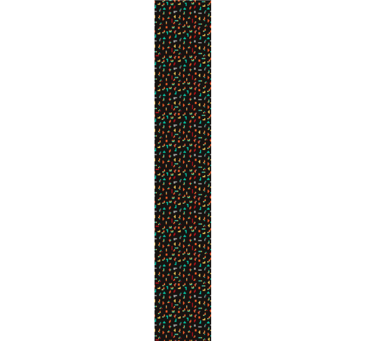 Papel mural geométrico formas de juego coloridas - TenVinilo