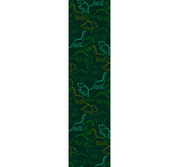 Papel mural dinosaurios garabatos de dinosaurios - TenVinilo