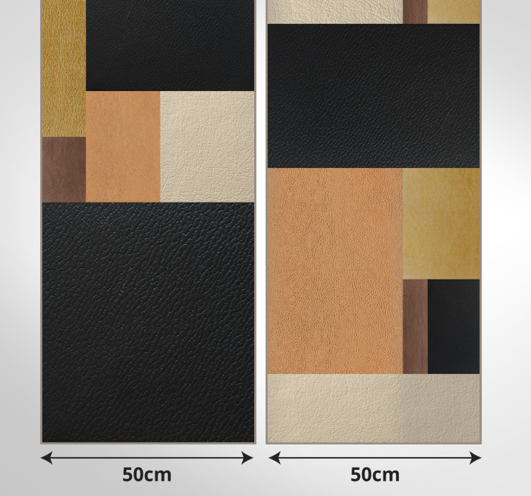 Papel pintado geométrico texturizado - TenVinilo