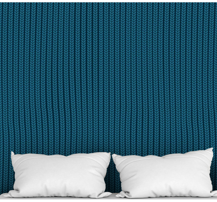 Papel mural cuadros elegancia trenzada - TenVinilo