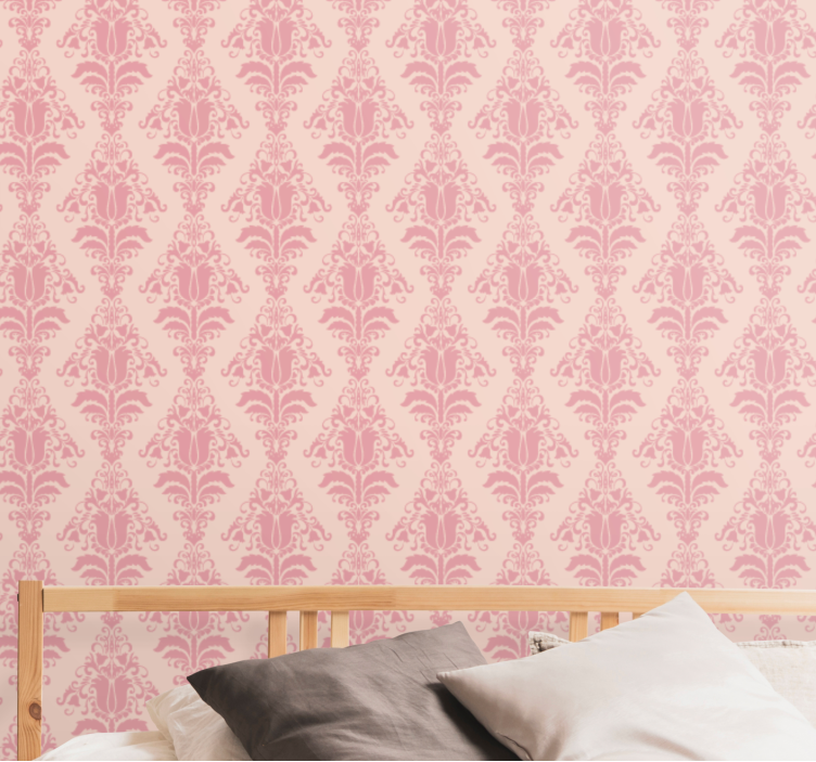 Papel mural floral elegantes motivos botánicos - TenVinilo