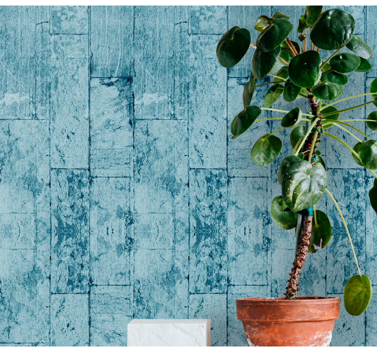 Papel mural ladrillos ilusión de ladrillo texturizado - TenVinilo