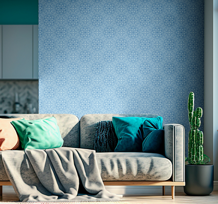 Papel mural ornamental patrones ornamentales - TenVinilo