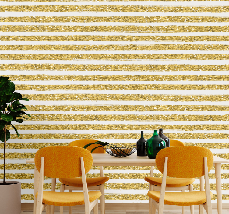Papel mural rayas rayas brillantes - TenVinilo
