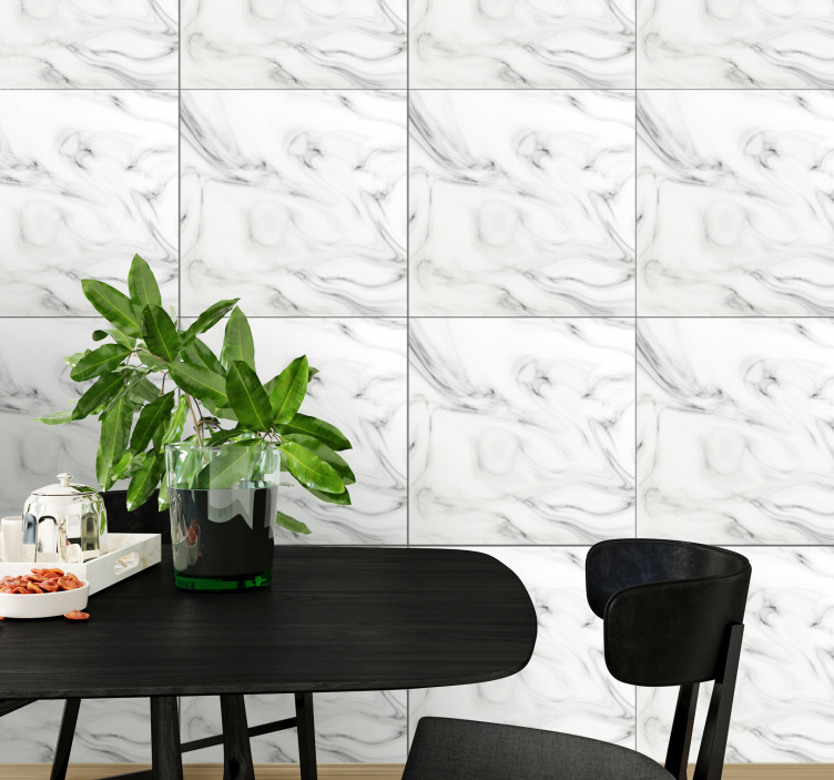 Papel mural mármol remolinos de mármol - TenVinilo