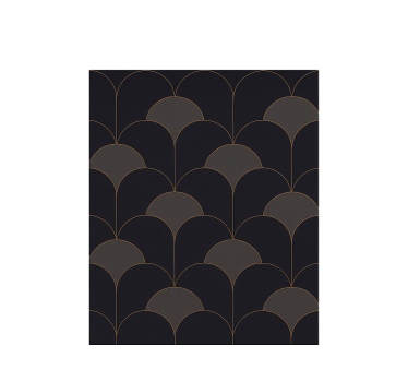 Papel mural vintage diseño de arcos de la década de 1920 - TenVinilo