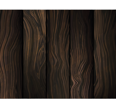 Papel mural madera patrón de hojas oscuras - TenVinilo