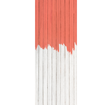 Papel mural madera patrón coral vivo - TenVinilo
