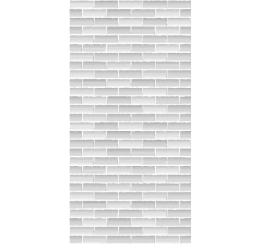 Papel mural ladrillos patrón gris realista - TenVinilo