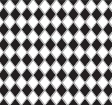 Papel mural oficinas diamantes en blanco y negro - TenVinilo