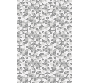 Papel mural comedor patrón triangular geométrico - TenVinilo