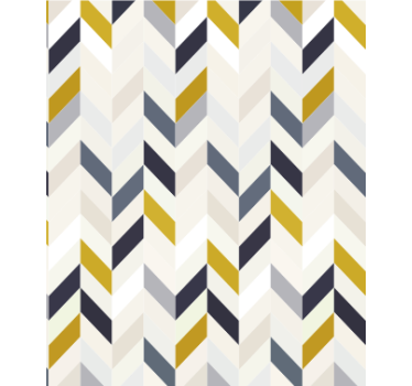 Papel mural comedor patrón zigzag chevron - TenVinilo