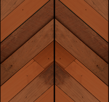 Papel pintado imitación madera tablas de madera horizontales - TenVinilo