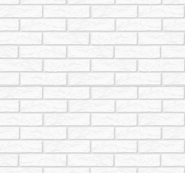 Papel pintado ladrillo tonos blancos - TenVinilo