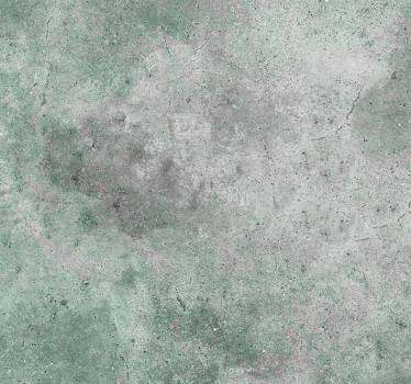 Papel pintado hormigón gris y verde - TenVinilo
