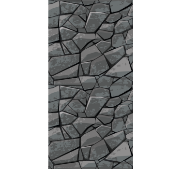 Papel pintado piedra Piedras ordenadas - TenVinilo