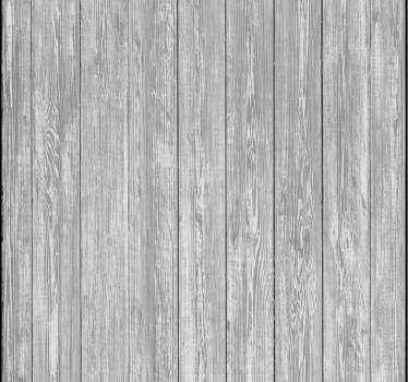Papel pintado imitación madera natural gris vertical - TenVinilo