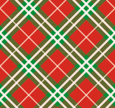 Papel pintado rayas tartán escocés rojo y verde - TenVinilo