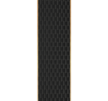 Papel pintado madera Mimbre francés negro estilo madera - TenVinilo