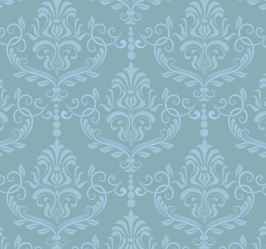 Papel mural barroco elegante estilo ornamentado - TenVinilo