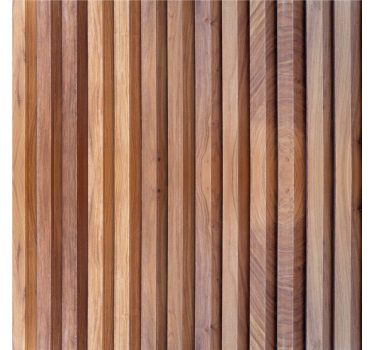 Papel de pared para salón tablones de madera verticales - TenVinilo