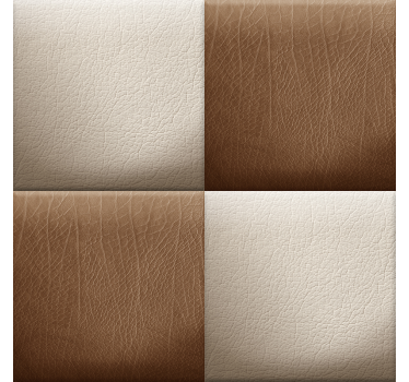 Papel pintado textura patrón ajedrez beige y blanco - TenVinilo