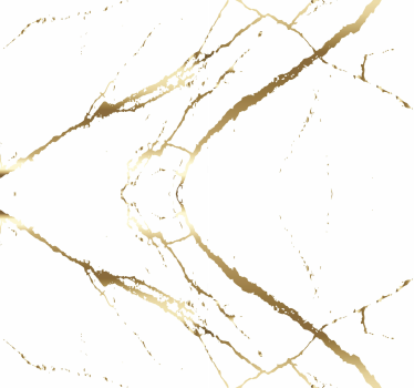 Papel pintado mármol dorado y blanco - TenVinilo
