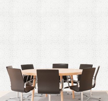 Papel mural oficinas patrón de mosaico sutil - TenVinilo