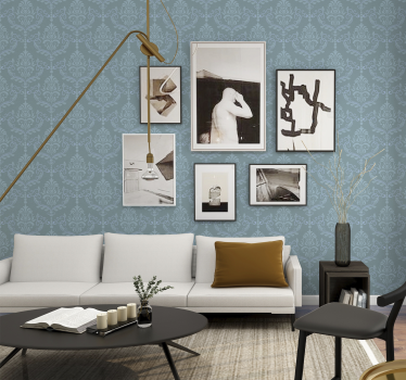 Papel mural barroco elegante estilo ornamentado - TenVinilo